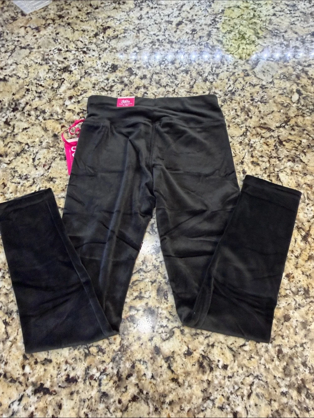 Justice Black Girls' Active Leggings